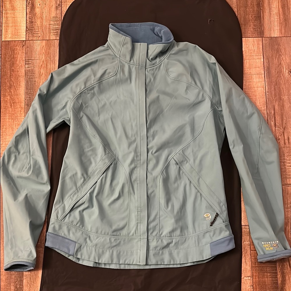Blue Zip-Up Jacket